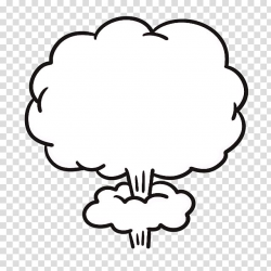 Smoke , Mushroom cloud Cartoon Explosion, Jet Icon ...