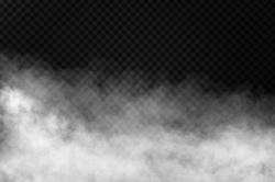 Vector realistic isolated smoke effect on the transparent ...
