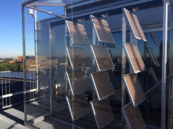 Material Xperience 2017 exhibits transparent solar panels ...