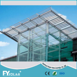 Transparent Double Glass Solar Panel 185W, BIPV