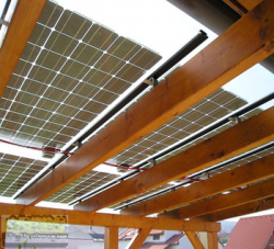 Thin Film Double Glass Solar Panel/transparent Solar Panel/pv Module - Buy  Thin Film Solar Panel,Double Glass Solar Panel,Transparent Solar Panel ...