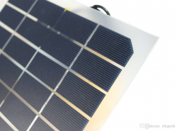 10W 18V Semi Flexible Transparent Solar Cell Panel PET Solar Cell With DC  Output And Alligator Clip For Solar Project Solar Panel Dimensions Solar ...