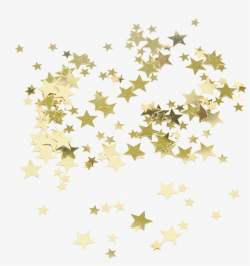 Gold Clip Art Transprent Png Free - Gold Star Confetti Png ...