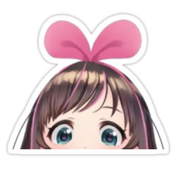 Kizuna Ai Peak\' Sticker by Weebasaurus-Rex in 2019 ...