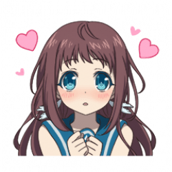 Sticker Anime Transparent & PNG Clipart Free Download - YWD