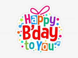 Send - Happy Birthday To You Sticker - Free Transparent PNG ...