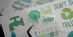 Under A Cherry Tree: How to cut Clear Sticker Paper