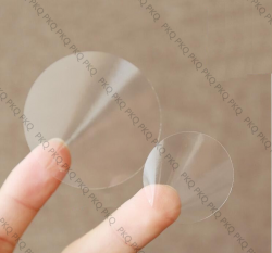 US $8.4 13% OFF|2cm 3cm 6cm 8cm 12cm sticker diameter transparent labels,  circle PVC Sealing sticker, clear round stickers transparent label-in Gift  ...