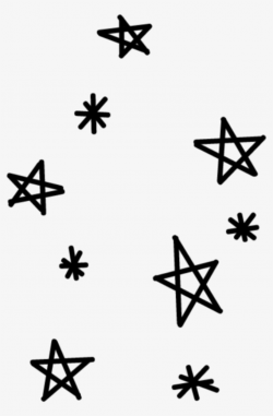 Sticker Stars Star Tumblr Black Sparkle Space Png Tumblr ...