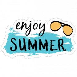 Enjoy Summer Sticker