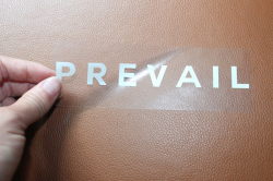 US $65.0 |shipping labels customized white logo in transparent bottle vinyl  sticker,round corner luxury clear adhesive waterproof stickers-in ...