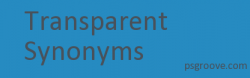 Transparent Synonym, Synonym For Transparent