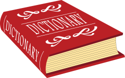 Dictionary clipart dictionary thesaurus, Dictionary ...