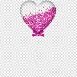 balloon pink violet magenta party supply clipart - Balloon ...