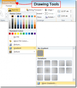 PowerPoint – Transparent Text – HeelpBook