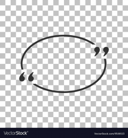 Text quote sign Dark gray icon on transparent