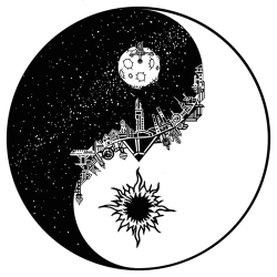 ying yang transparent | Tumblr in 2019 | Yin yang art, Yin ...