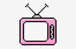 Colorful Retro Aesthetic Png Pastel Television - Transparent ...