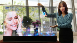 Samsung unveils a transparent OLED TV, hides another one in ...