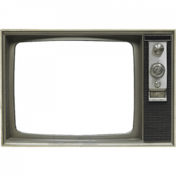 Old Brown Tv Set transparent PNG - StickPNG