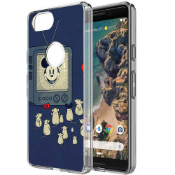 Amazon.com: DISNEY COLLECTION Google Pixel 3 Case Clear ...