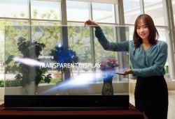 Samsung shows off 55-inch transparent and mirror OLED ...