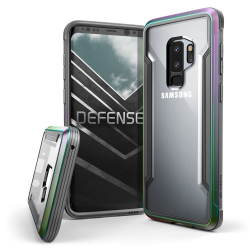 X-Doria Galaxy S9 Plus Case, Defense Shield Protective Aluminum Frame Case  Thin Design Shockproof Transparent Case for Samsung Galaxy S9 Plus, ...