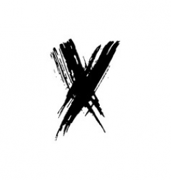 Letter X Handwritten Vector Images (over 180)