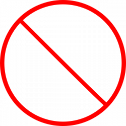 Free Cross Out Sign Transparent, Download Free Clip Art ...