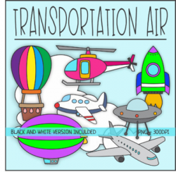 Air Transportation Clipart