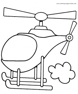 helcopter color page transportation coloring pages, color ...
