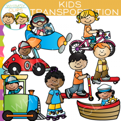 Transportation Kids Clip Art