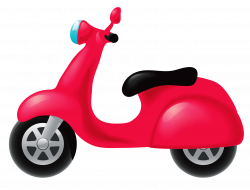 Scooter clipart road transport, Scooter road transport ...