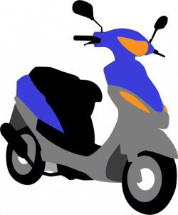Scooter Clip Art at Clker.com - vector clip art online ...