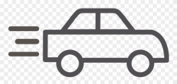 Car Transportation - Car Outline Transparent Clipart ...
