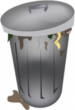 350 trash can clipart free | Public domain vectors