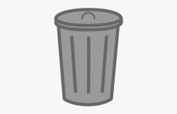 Trash Clipart Transparent - Trash Can Transparent Background ...