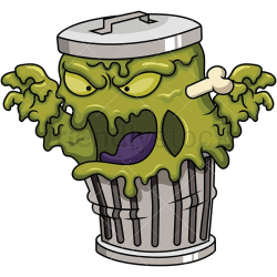 Garbage Monster | Monster illustration, Create this book ...