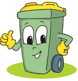 Cartoon Trash Can Clipart | Free download best Cartoon Trash ...