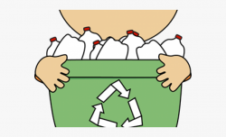 Recycle Clipart Kid Recycling - Transparent Recycling Bin ...