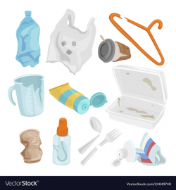 Plastic waste set pollution and environment