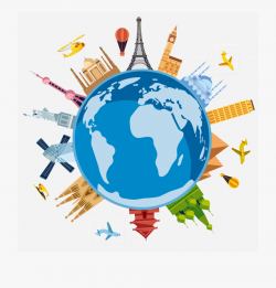 World Traveler Cliparts - World Travel Clipart #981386 ...