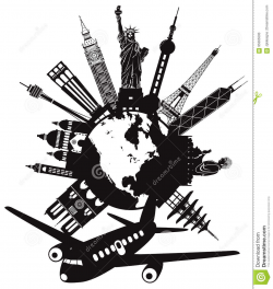 Travel clipart black and white 5 » Clipart Station
