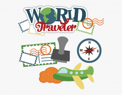 Cute Travel Clipart Free - World Traveler Clip Art #176136 ...