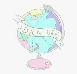 Cute Sticker - Travel Clipart Globe Cute #2095463 - Free ...