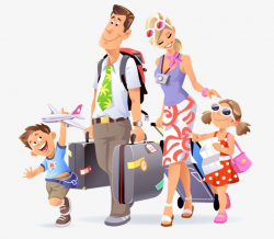 Family travel clipart 6 » Clipart Station