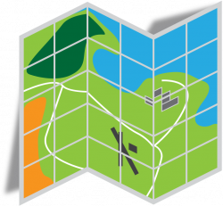 Folded Travel Map Clip Art | Clipart Panda - Free Clipart Images