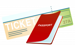 Passport clipart travel document, Passport travel document ...