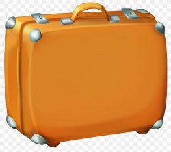 Suitcase Checked Baggage Travel Clip Art, PNG, 3671x3272px ...