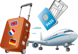 Air travel Clip art - Vector foreign travel passport png ...